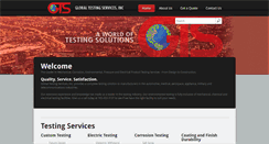 Desktop Screenshot of globaltesting.net